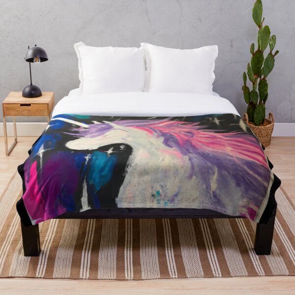 Item preview, Unicorn abstract painting 2 designed and sold by nightspeed.