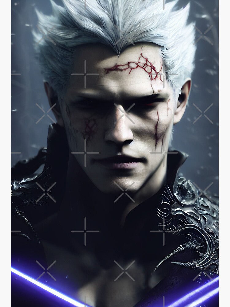 Painting Vergil - Devil May Cry 5 Fanart 