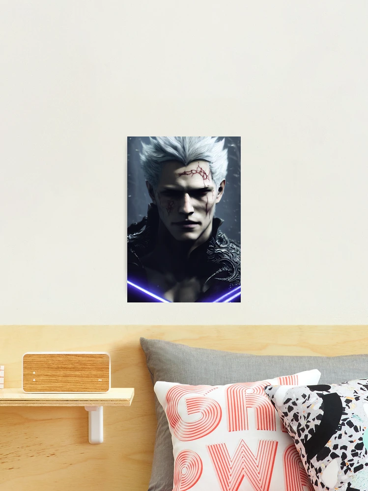 Vergil DMC 5 Remastered Sticker by Fallen One - Fine Art America