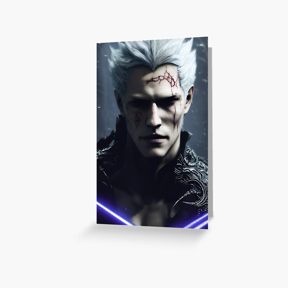 Vergil - Devil May Cry Greeting Card for Sale by MyAsianArt