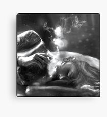 Can't Sleep Metal Print
