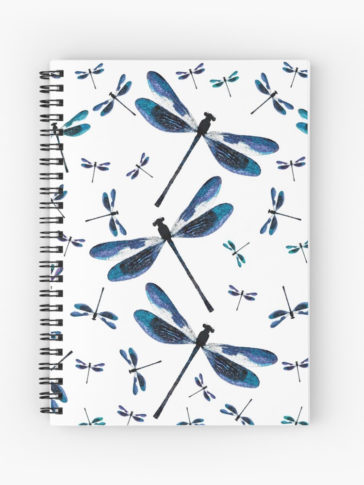 Cuaderno de espiral «Libélula, Libélulas, Insectos Mágicos» de sparkpress |  Redbubble