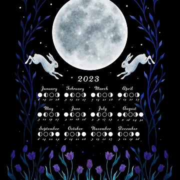 Artwork thumbnail, Luna Calendar Rabbit by episodicDrawing