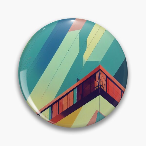 Item preview, Bauhaus In Pastels Design Inspired by Bauhaus Dessau Style designed and sold by KOTOdesign.