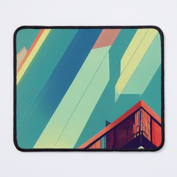 Item preview, Bauhaus In Pastels Design Inspired by Bauhaus Dessau Style designed and sold by KOTOdesign.