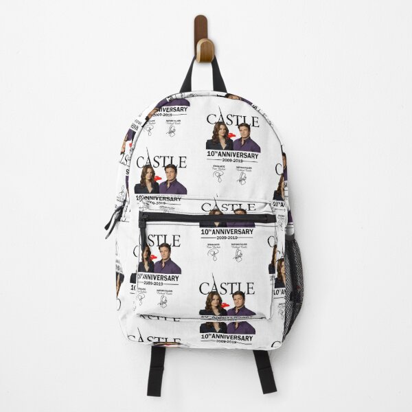 Item preview, Castle 10Th Anniversary 2009 2019 Stana Katic Kate Beckett Nathan Fillion Ríchárd white designed and sold by kotasreysq.