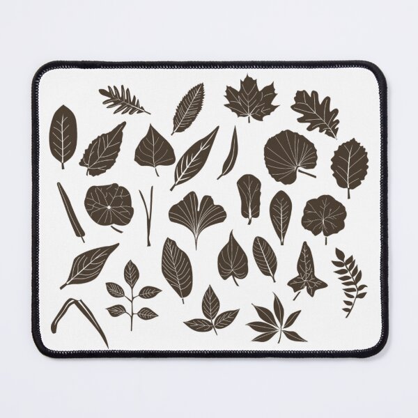 Item preview, Plants Leaves of different shapes, brown designed and sold by Trilala.
