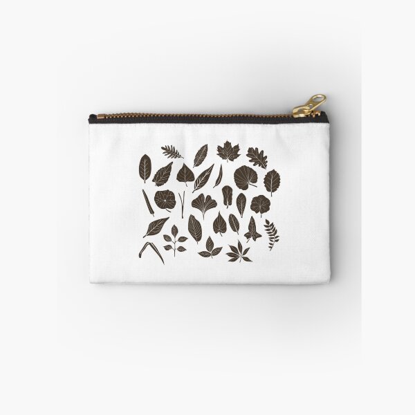 Item preview, Plants Leaves of different shapes, brown  designed and sold by Trilala.