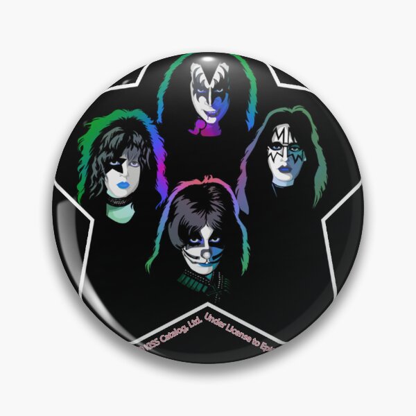 Item preview, KISS - The Squad - Star Vector Illustration Neon Effect  designed and sold by LloydHoltIi.