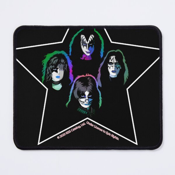 Item preview, KISS - The Squad - Star Vector Illustration Neon Effect designed and sold by LloydHoltIi.