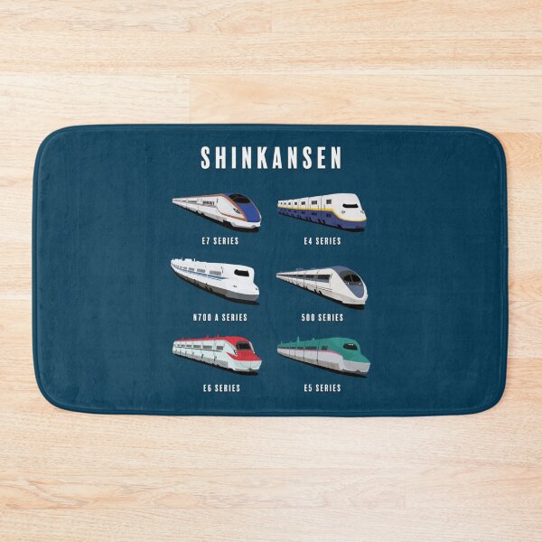 Item preview, Japanese Shinkansen Bullet Trains Artwork    designed and sold by danrichardsArt.