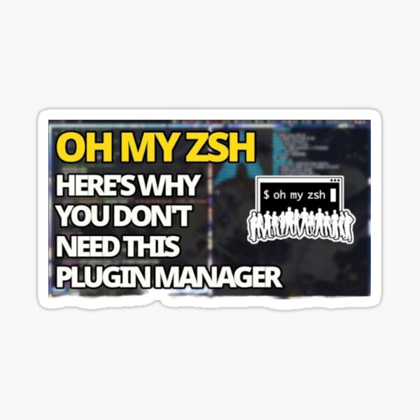 Item preview, Oh my zsh designed and sold by ProArt Club.
