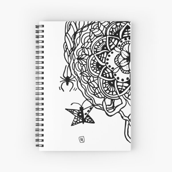 Toile d'araignée Cahier à spirale