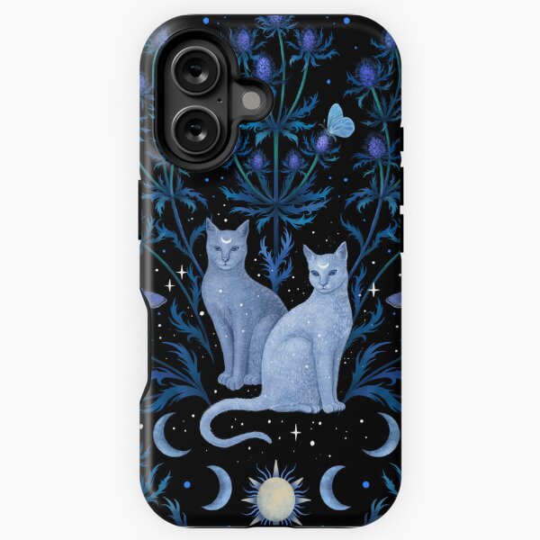 Item preview, Blue Thistle and Cat designed and sold by episodicDrawing.