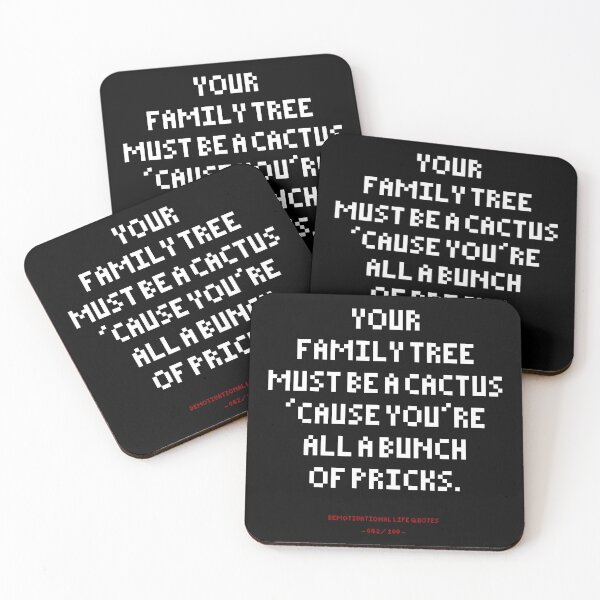 Item preview, DLQ Cactus Family Is A Bunch Of Pricks designed and sold by PapaBujuGaming.