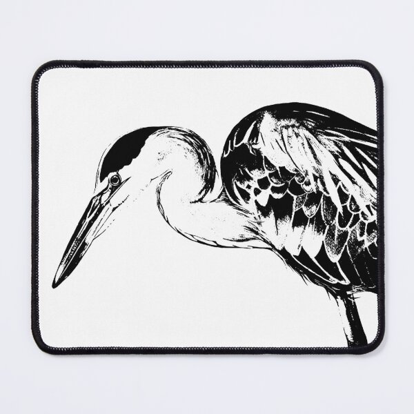 Item preview, Grey heron designed and sold by PerjamosyArt.