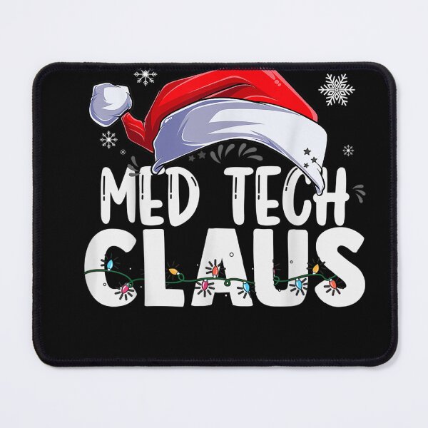 Item preview, Med Tech Papá Noel Navidad divertido disfraz a juego camiseta designed and sold by BlankenbeOdette.