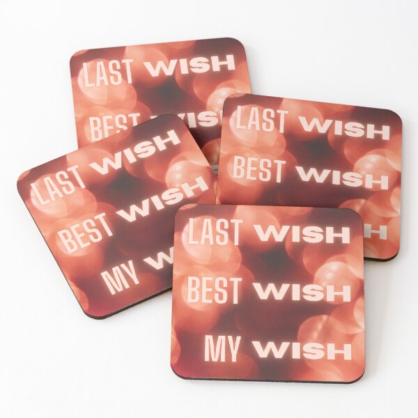 Item preview, Last wish, best wish, my wish designed and sold by LanaBuzzy.