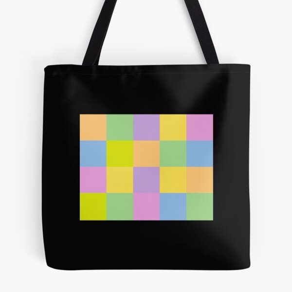 Item preview, Pastels Pop Squares Tank Top designed and sold by bberjones.