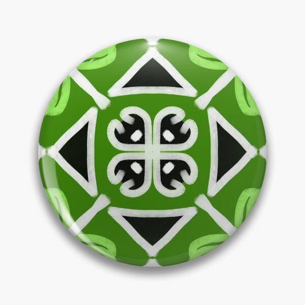 Item preview, hermoso patrón negro verde designed and sold by patternologyy.