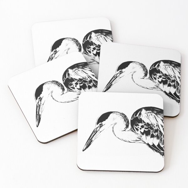 Item preview, Grey heron  designed and sold by PerjamosyArt.