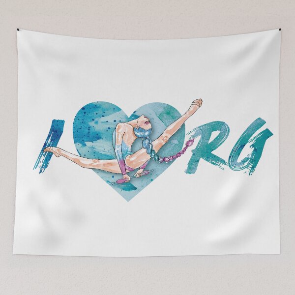 Item preview, I LOVE RHYTHMIC GYMNASTICS designed and sold by Montse Martin Art.