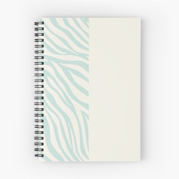 Item preview, White Vertical Split and Mint Green Zebra Print  designed and sold by HiddenPuppets.