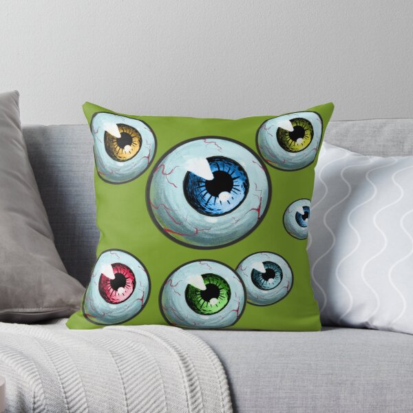 Eyeball Throw Pillow