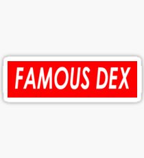 FAMOUS DEX Sticker