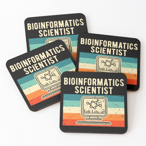 Item preview, Retro Vintage Bioinformatics Scientist Bioinformatician designed and sold by NestaReign.