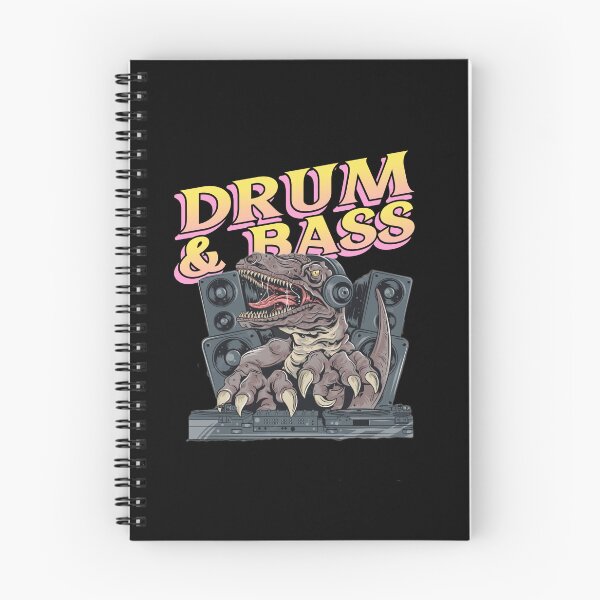 Item preview, Drum & Bass T-rex 2 designed and sold by Discothreadz.