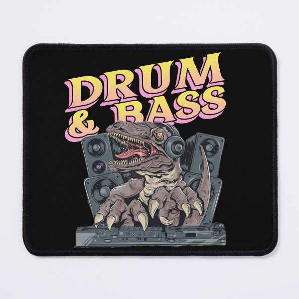 Item preview, Drum & Bass T-rex 2 designed and sold by Discothreadz.