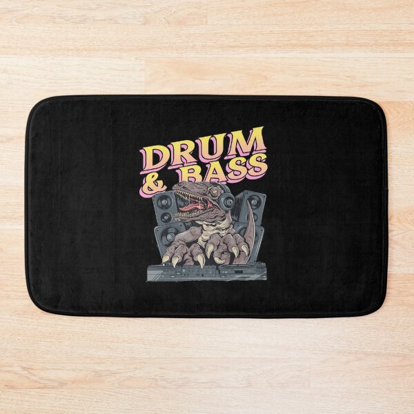 Item preview, Drum & Bass T-rex 2 designed and sold by Discothreadz.