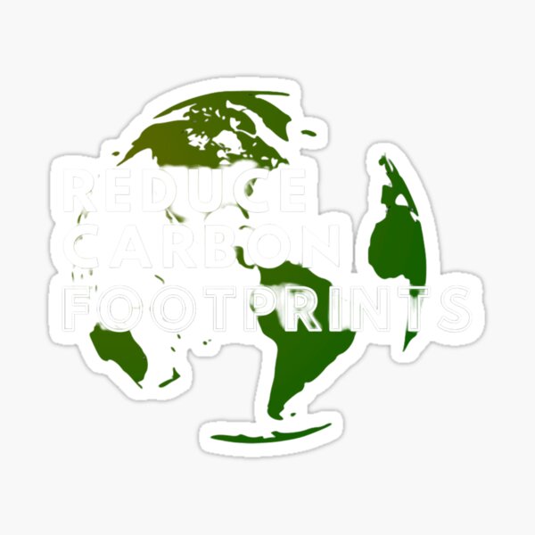 Item preview, Reduce Carbon Footprints designed and sold by boldstuffshop.
