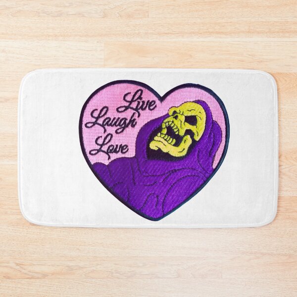 Item preview, Live Laugh Love Skeleton Sticker designed and sold by designolo.