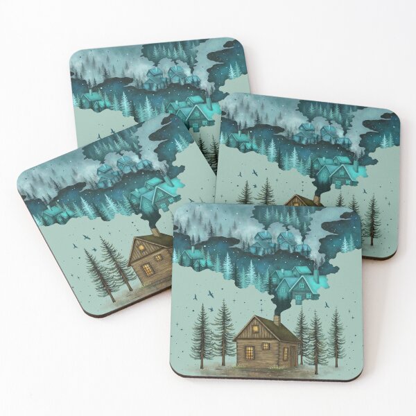 Item preview, Smoke village designed and sold by episodicDrawing.