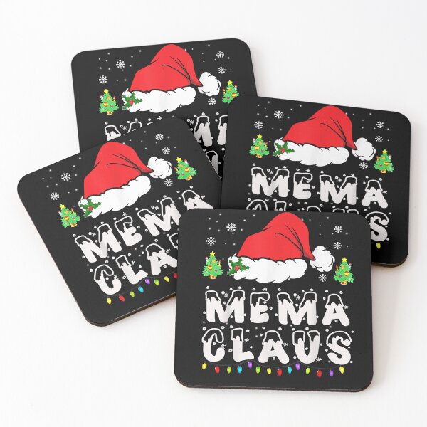 Item preview, Mema Claus Shirt Family Matching Mema Claus Pajama T-Shirt designed and sold by BlankenbeOdette.