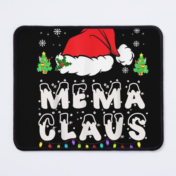 Item preview, Mema Claus Shirt Family Matching Mema Claus Pajama T-Shirt designed and sold by BlankenbeOdette.