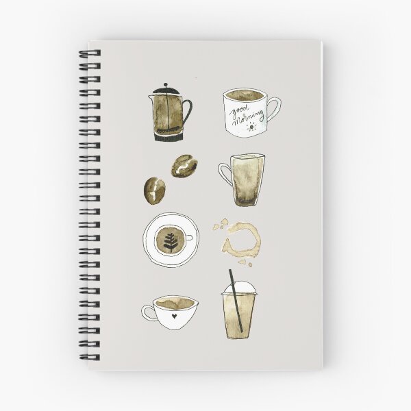 Item preview, Coffee Collection Watercolor designed and sold by pinapurri.