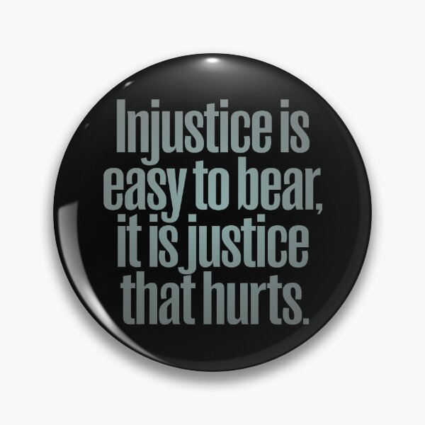 Item preview, Injustice is easy to bear, it is justice that hurts. v.3 designed and sold by x1brett.