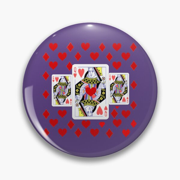 Artikelvorschau, ROTE HERZKÖNIGIN AUF SCHWARZEM MUSTER ART91png entworfen und verkauft von DorianBeer.