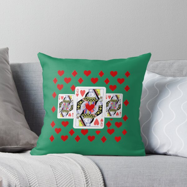 Item preview, RED QUEEN OF HEARTS ON BLACK PATTERN ART91png designed and sold by DorianBeer.