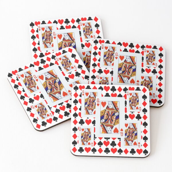 Item preview, RED QUEENS OF HEARTS PATTERNS88png designed and sold by DorianBeer.