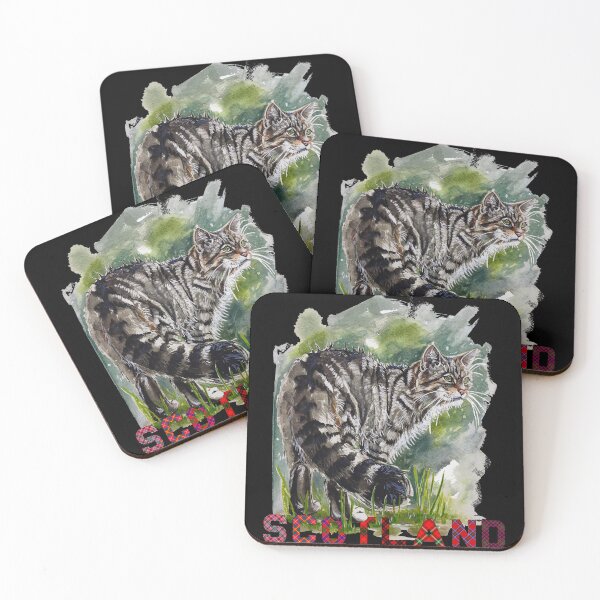 Item preview, Scotland - Scottish wildcat designed and sold by PerjamosyArt.