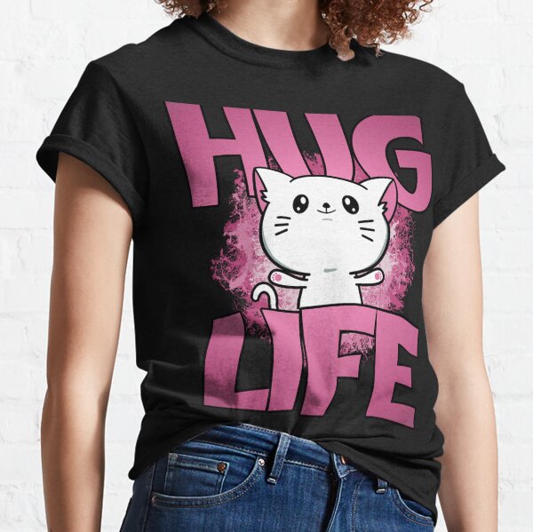 hug life cat t shirt