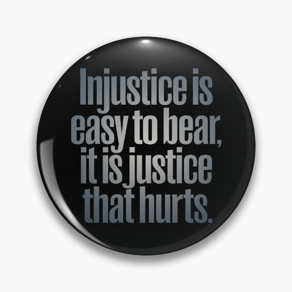 Item preview, Injustice is easy to bear, it is justice that hurts. v.5 designed and sold by x1brett.