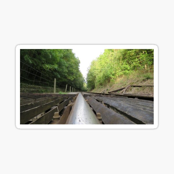 Railway Track no Trucks Sticker