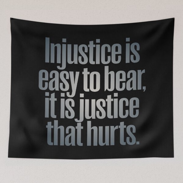 Item preview, Injustice is easy to bear, it is justice that hurts. v.5 designed and sold by x1brett.