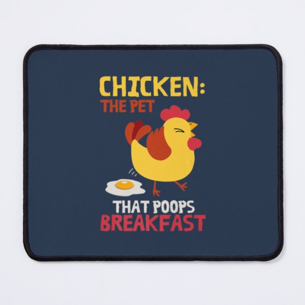 Item preview, Cute Artful Chicken The Pet That Poops Breakfast designed and sold by GoldAmour.