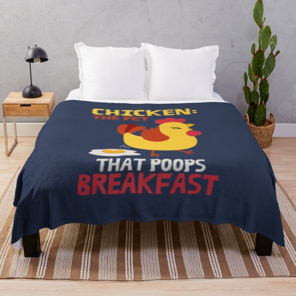 Item preview, Cute Artful Chicken The Pet That Poops Breakfast designed and sold by GoldAmour.